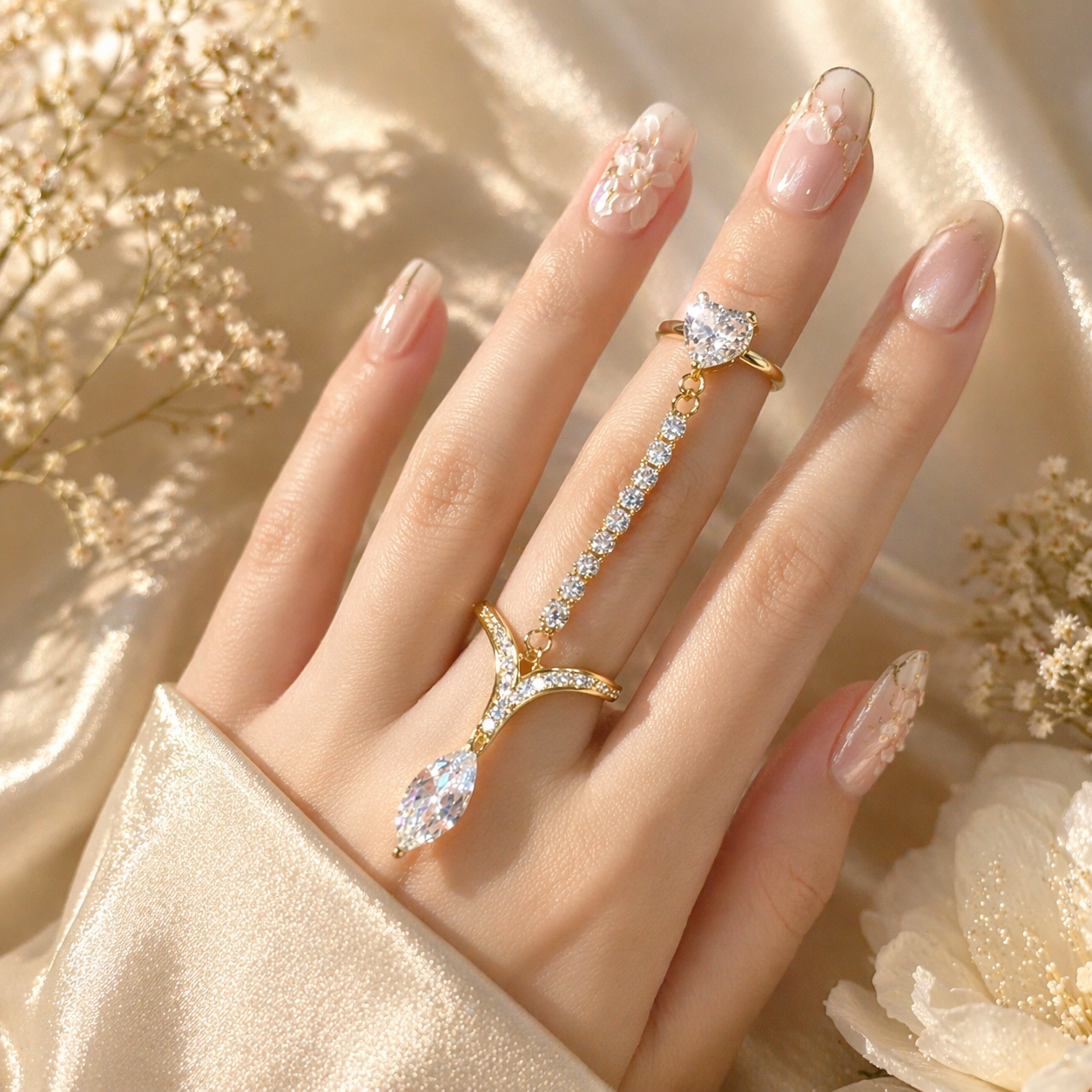 Luxe Cascade Ring