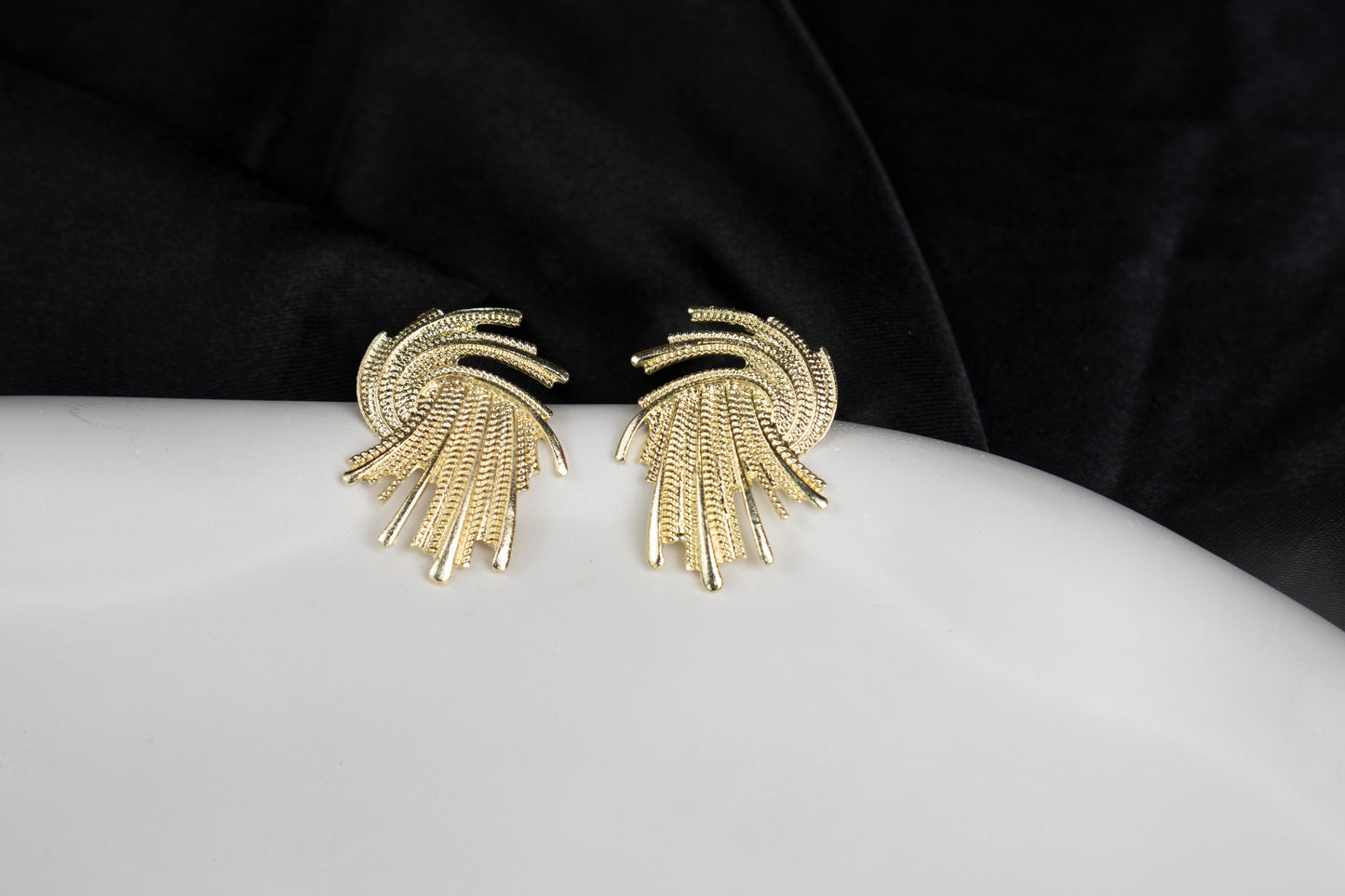 Irregular Rotational Earrings - O30
