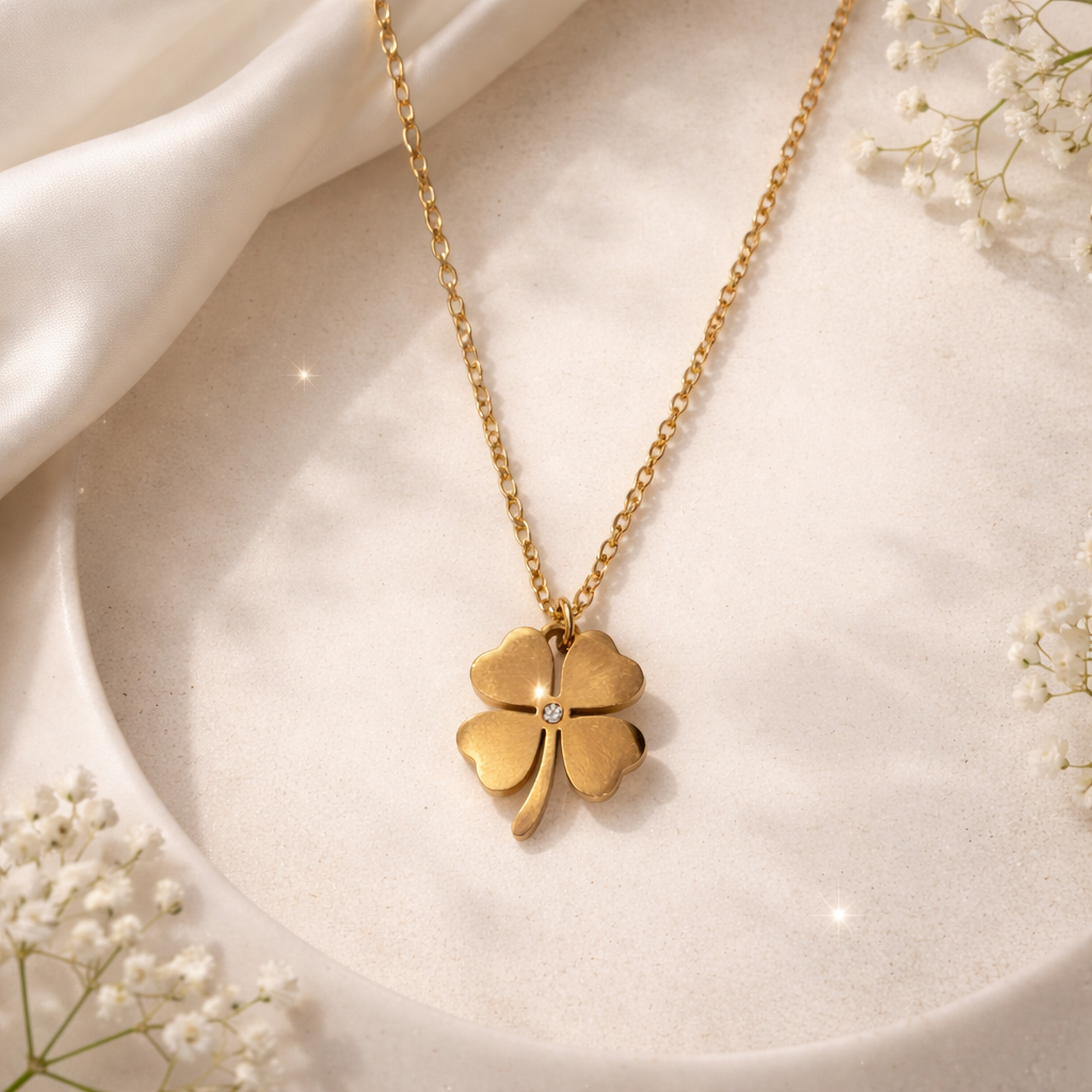 Lucky Leaf Necklace