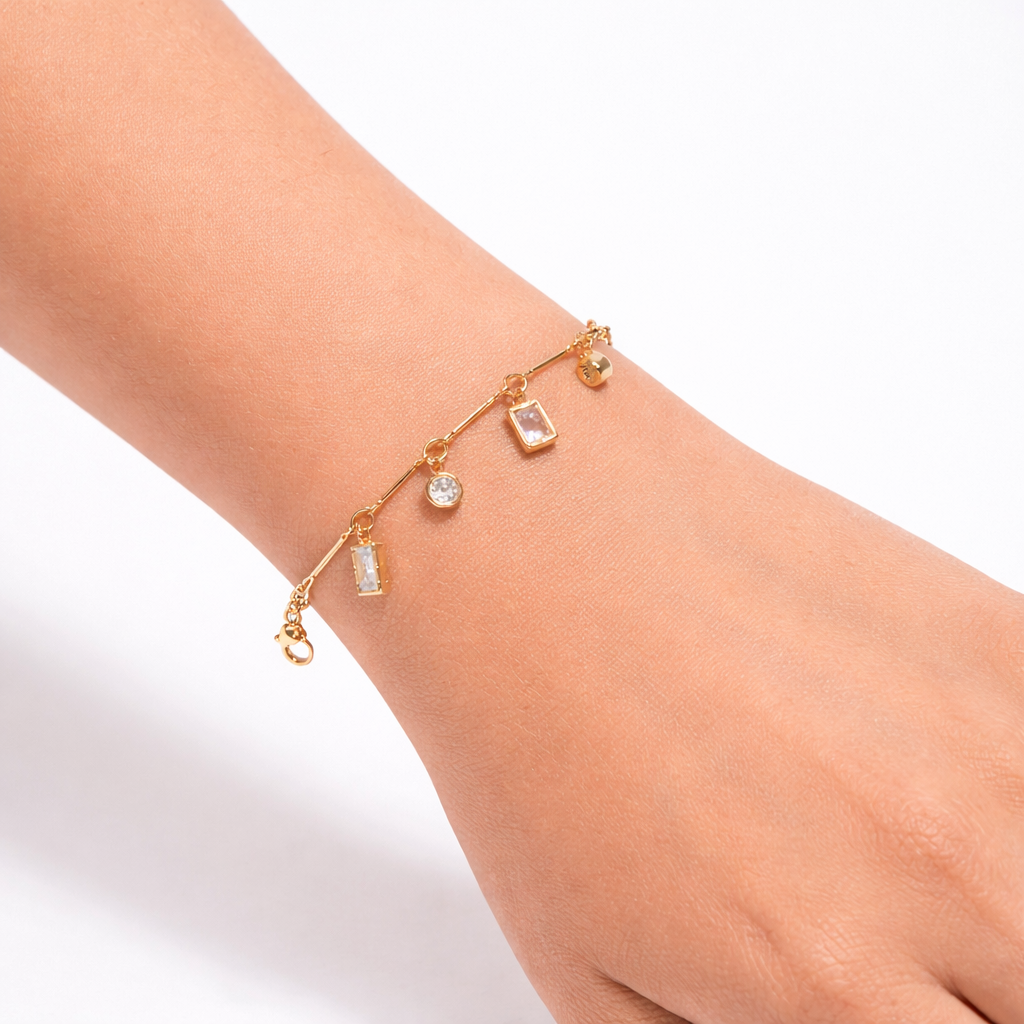 Dangle Gold Bracelet