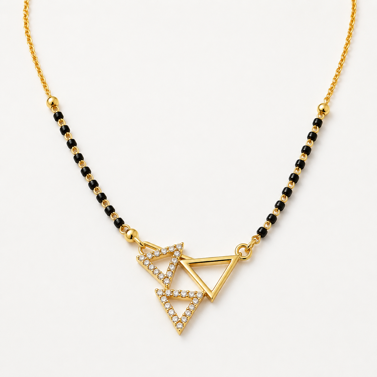 Triangle Charm Mangal Sutra