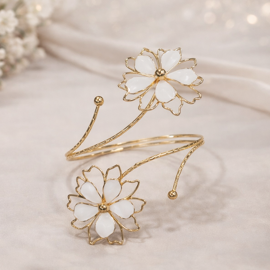 Petal Glow Arm Cuff