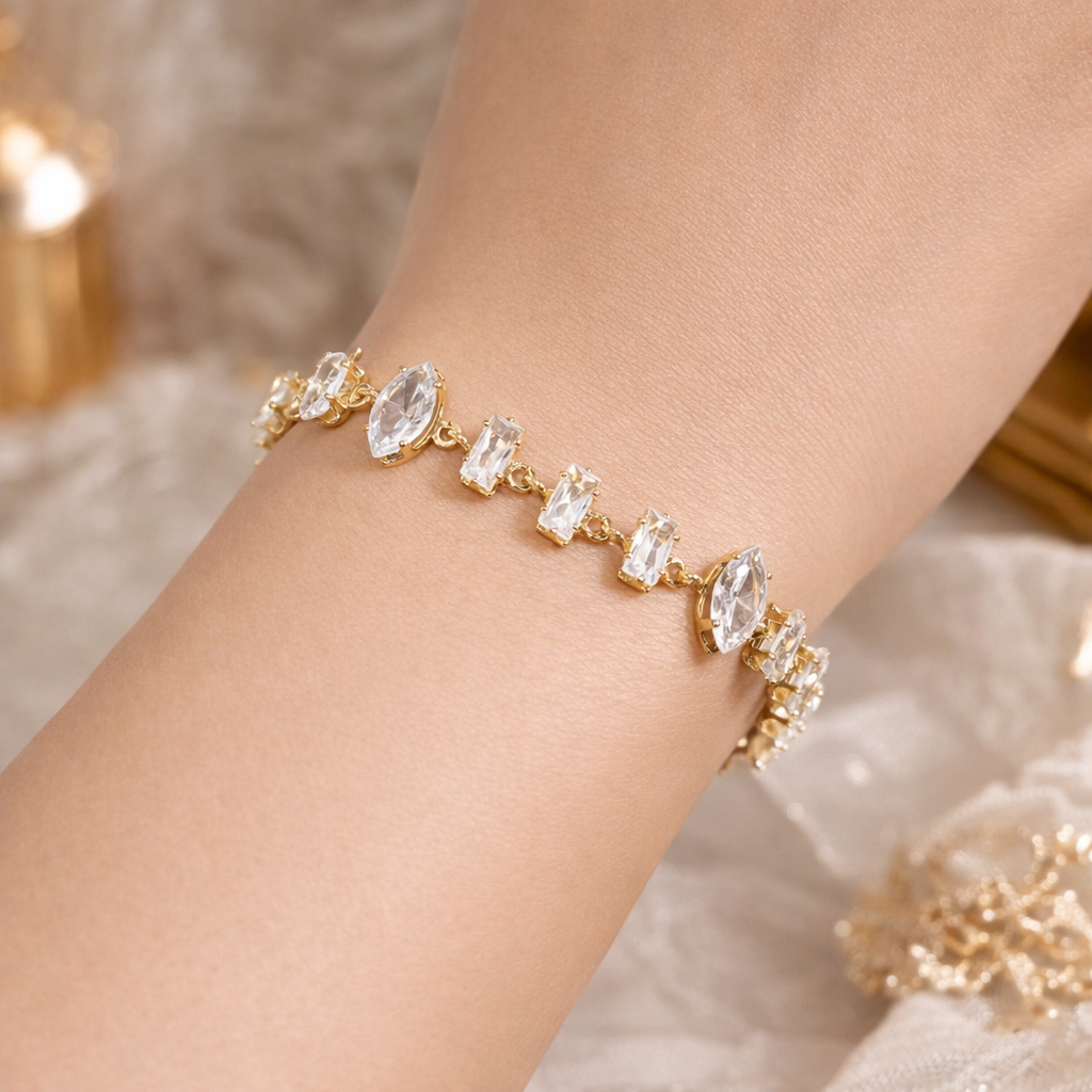 Crystal Tennis Bracelet