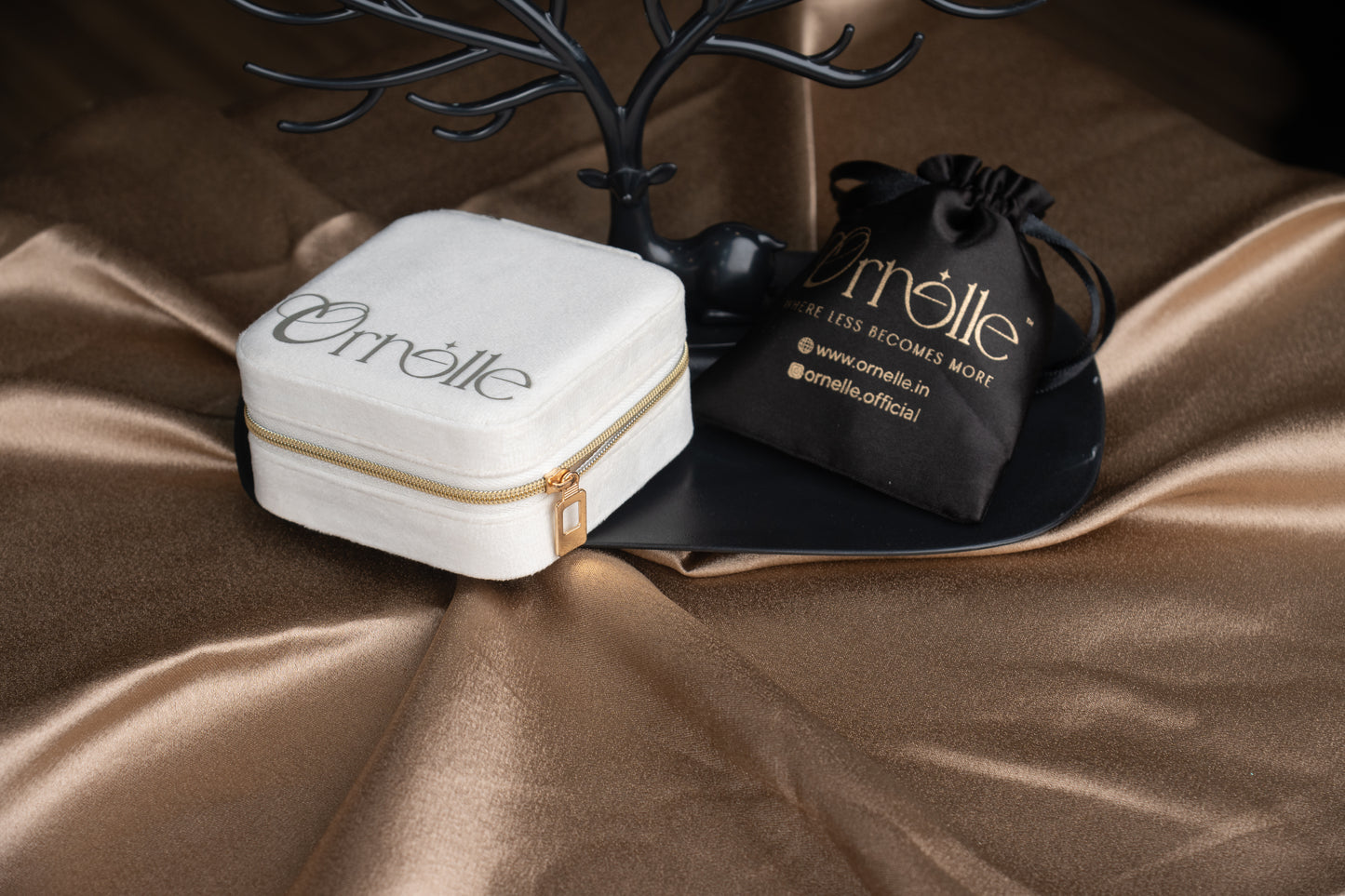 White Jewelry Organizer