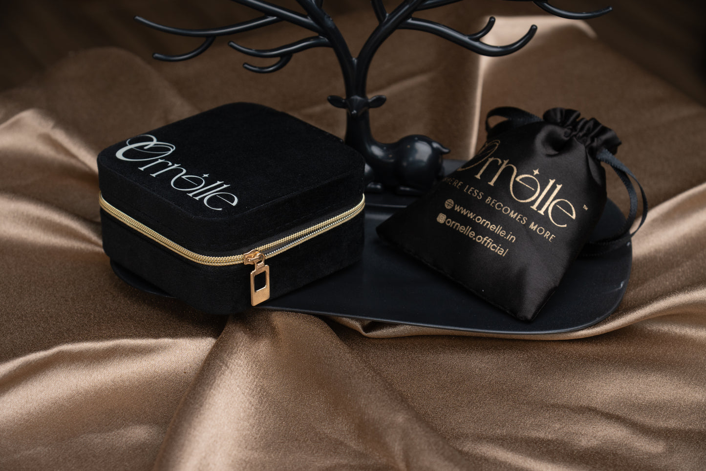 Black Jewelry Organizer