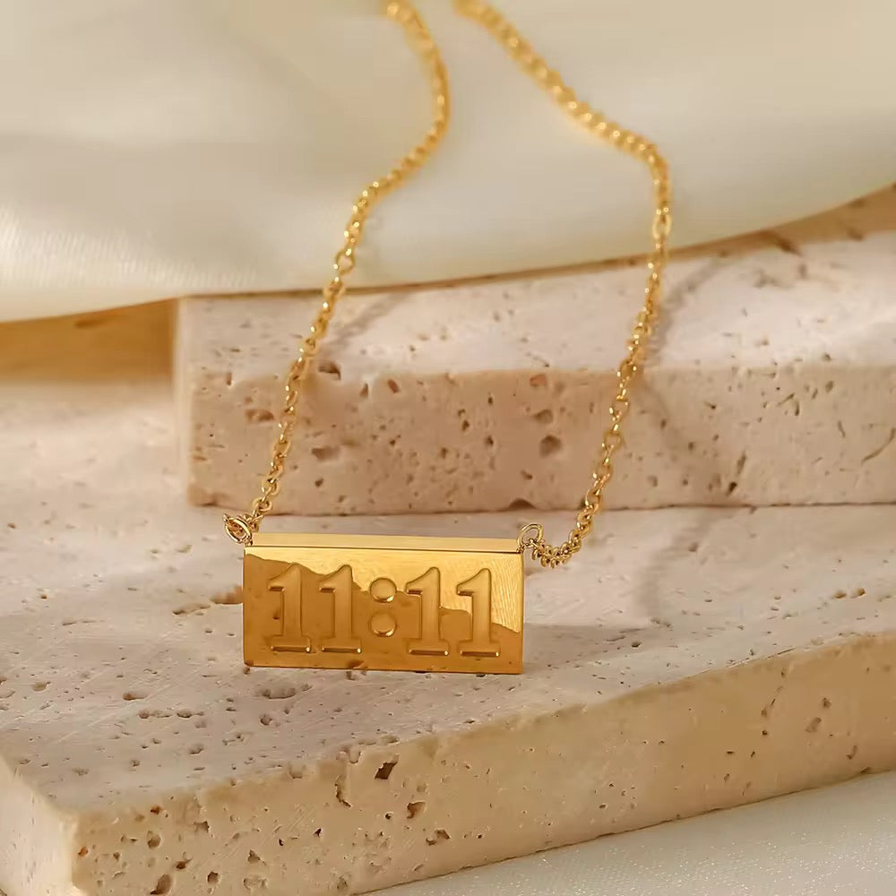 11:11 Pendant Necklace - N13