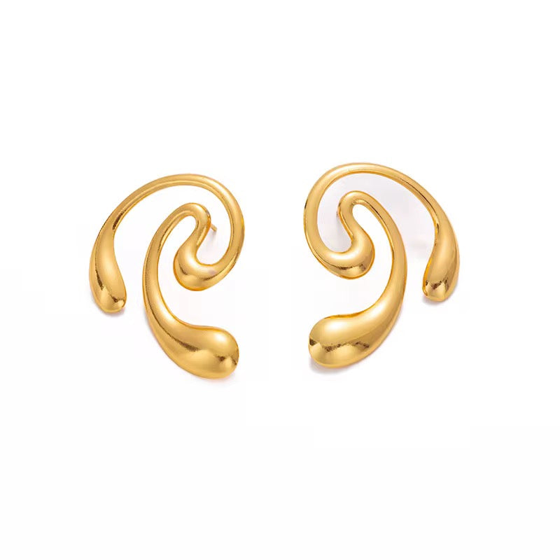 Irregular-shaped Earring
