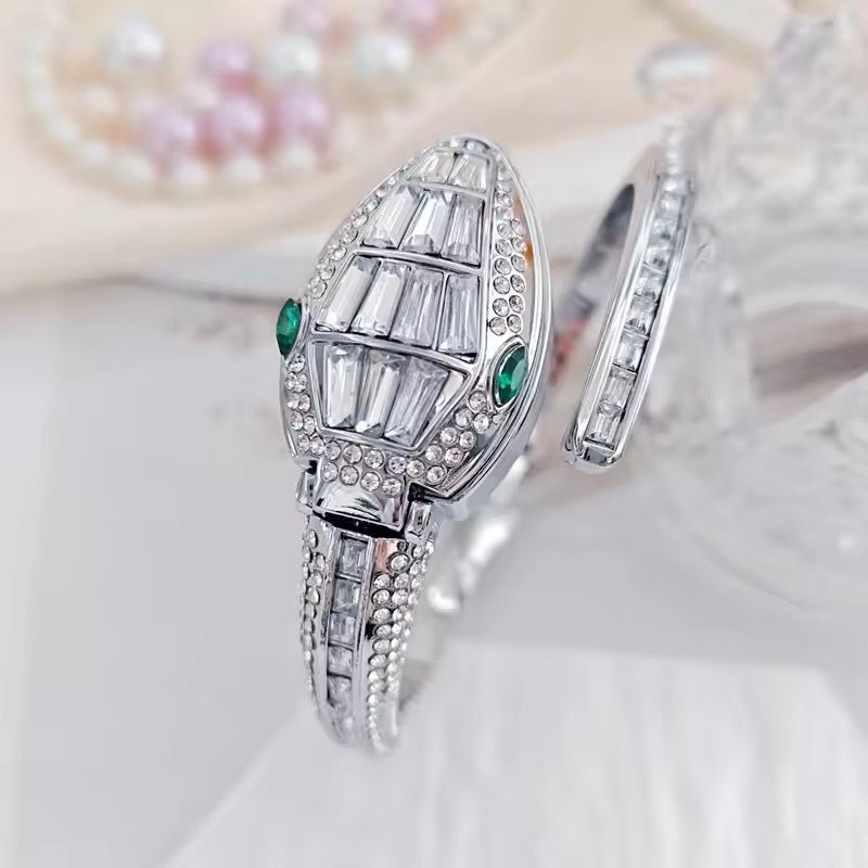 Silver Snake Style Watch