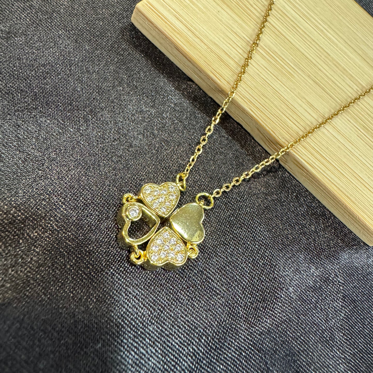 Flower Love Pendant Necklace