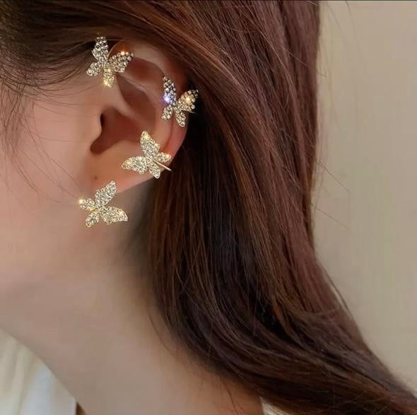 Elegant Butterfly Ear-Cuff