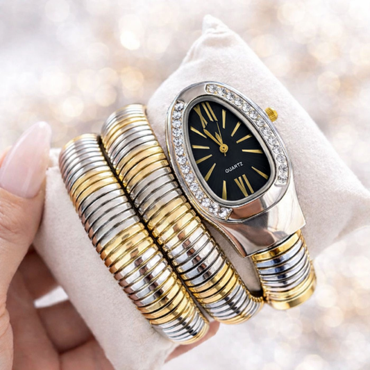 Dual Tone Snake Watch