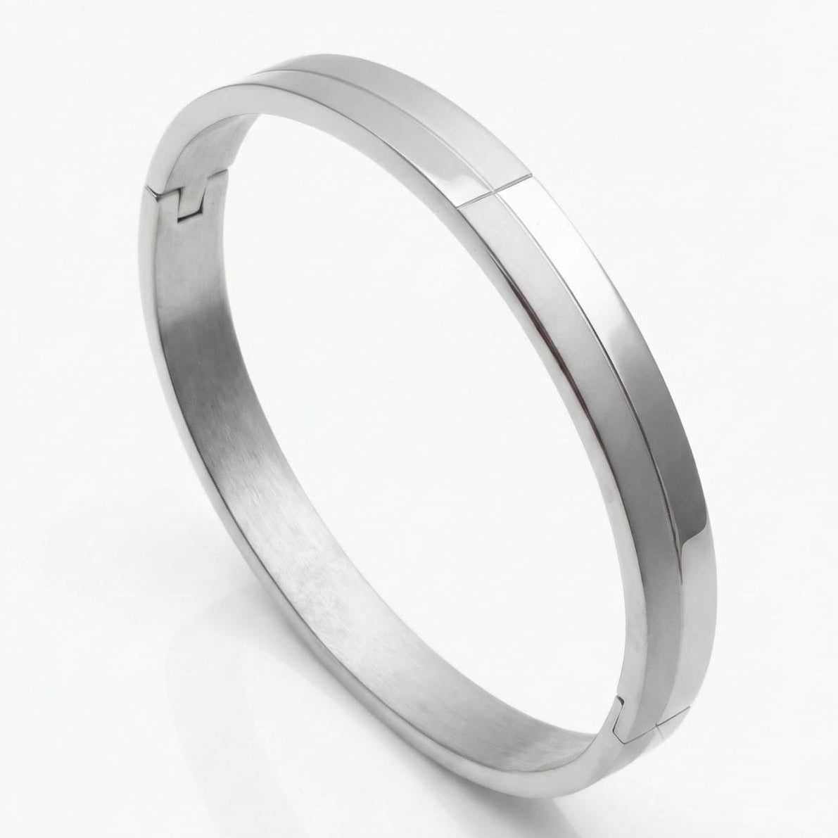 Silver Matte Unisex Kada
