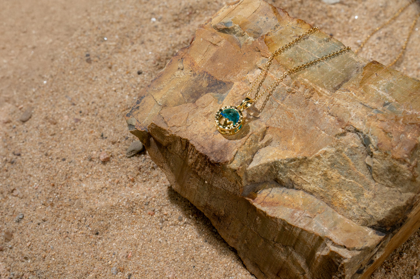 Water Pendant Necklace - N18