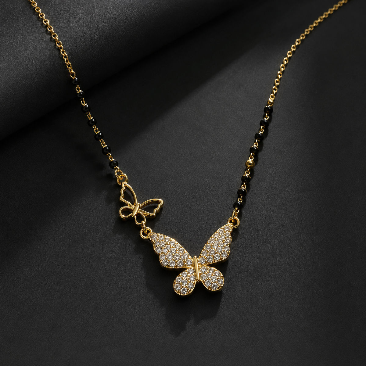 Butterfly Charm Mangal Sutra