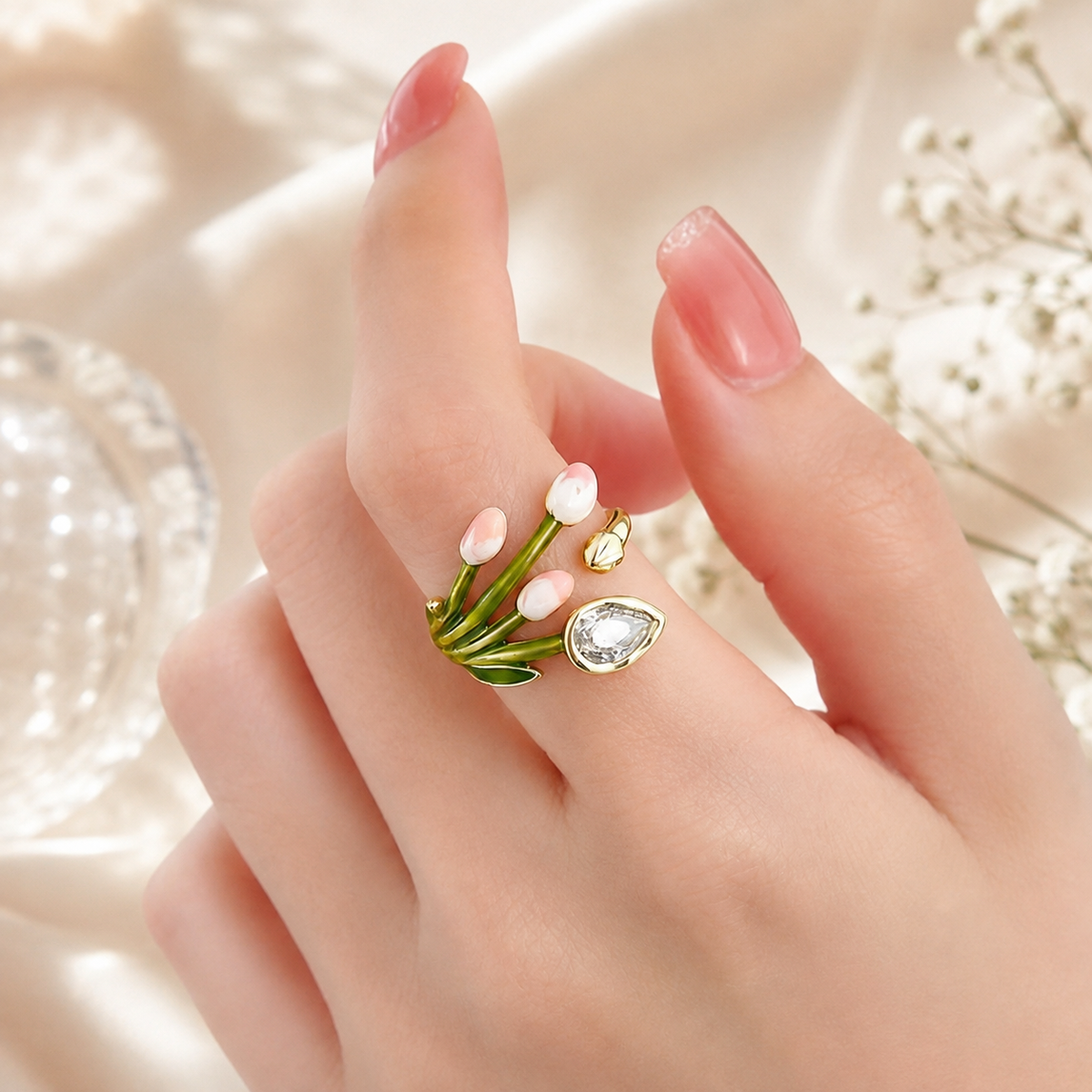 Tulip Bloom Ring