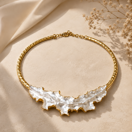 Wave Statement Necklace