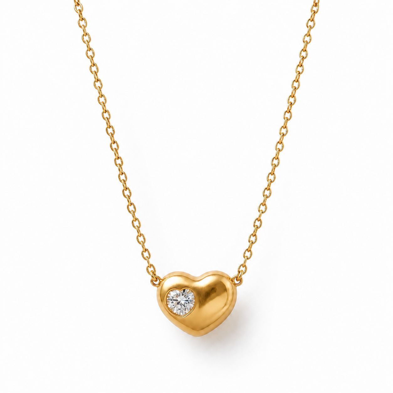 Crystal Heart Necklace