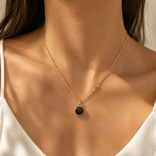 Round Pendant Necklace