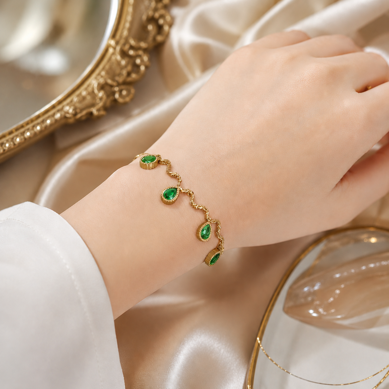 Crystal Drop Bracelet