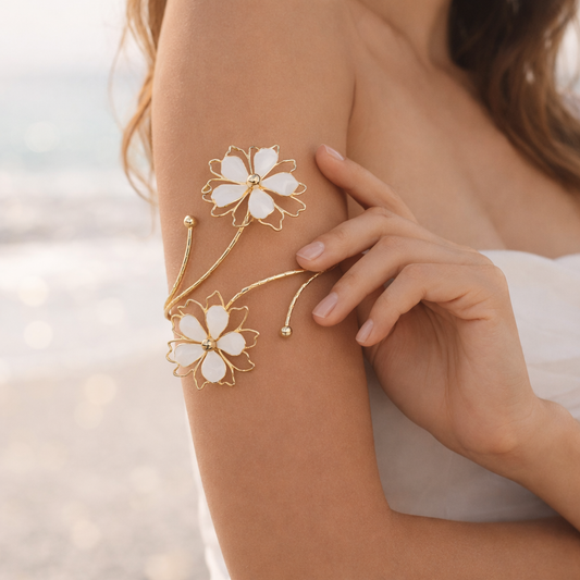 Petal Glow Arm Cuff