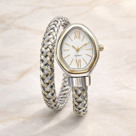 Elegant Dual Tone Watch