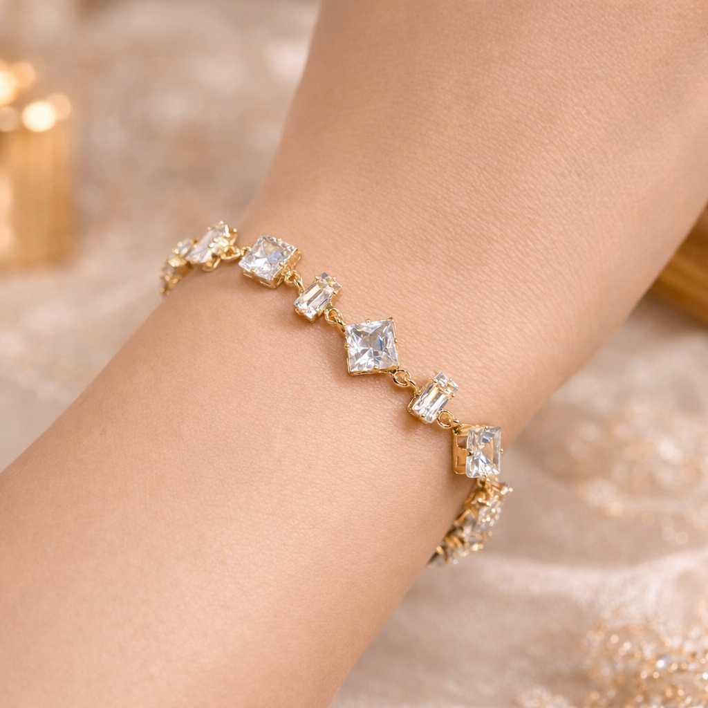 Crystal Tennis Bracelet
