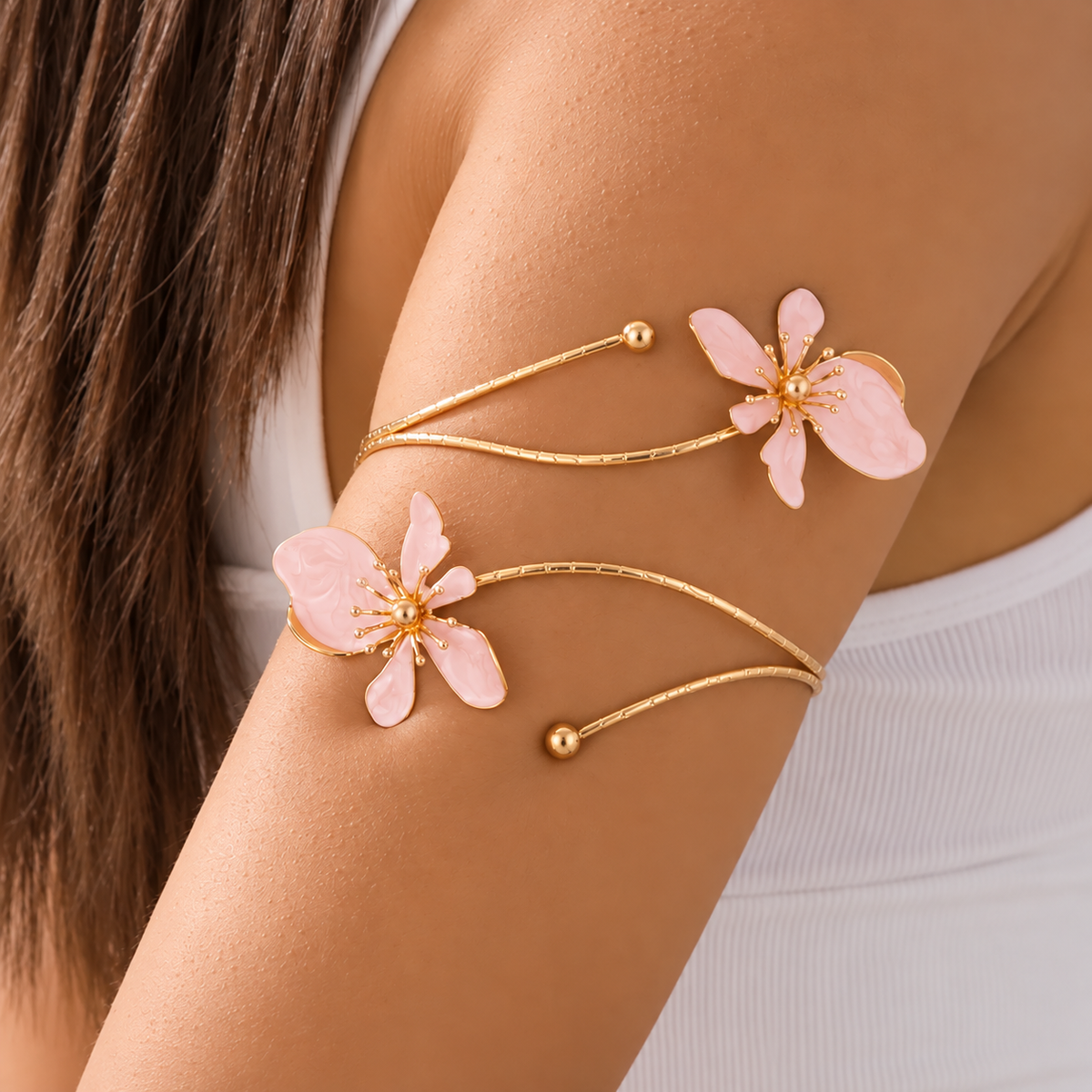 Floral Arm Cuff