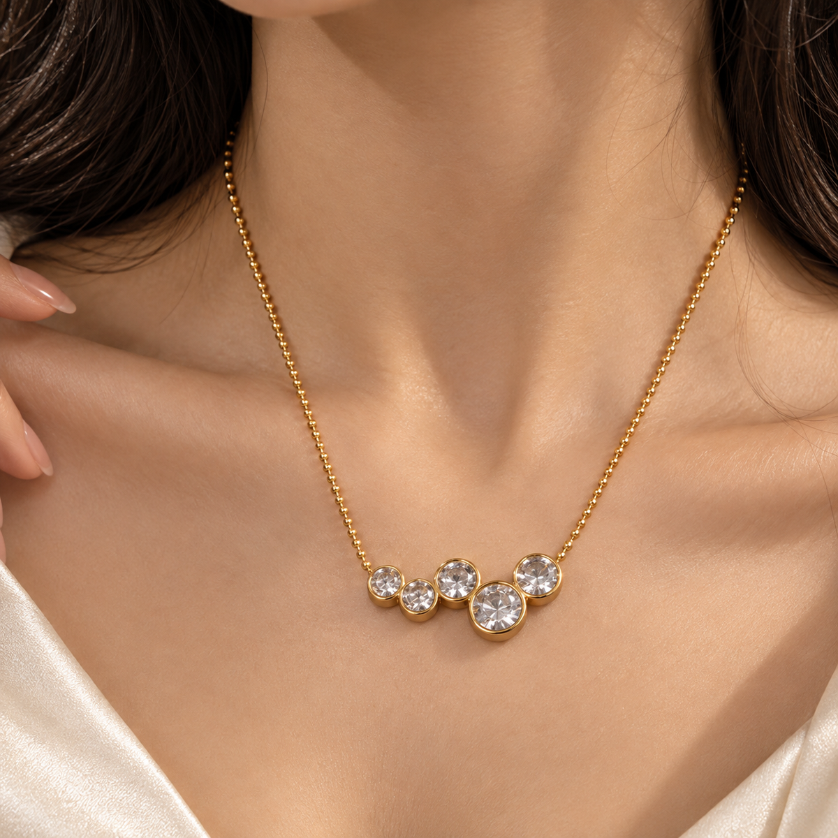 Five Stone Necklace