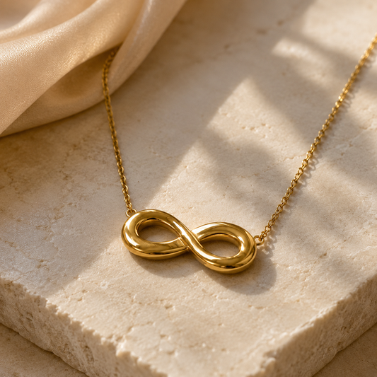Infinity Gold Pendant