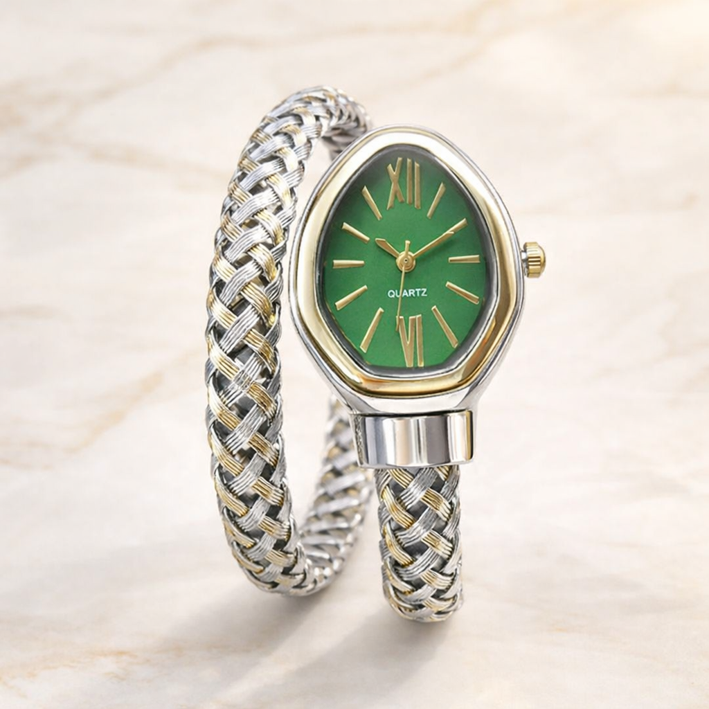 Elegant Dual Tone Watch