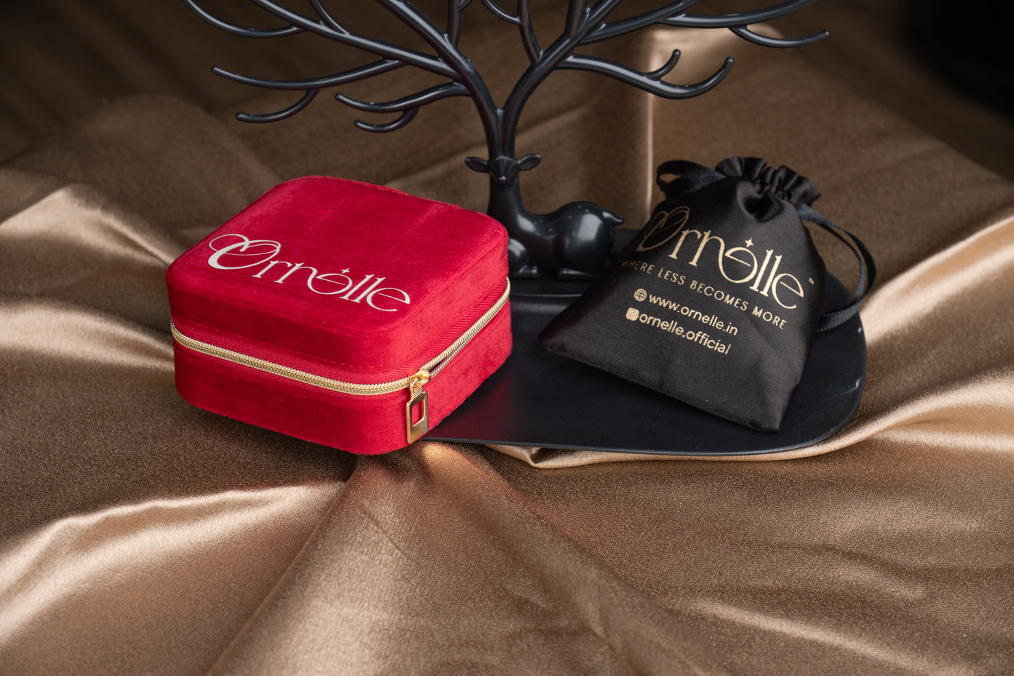 Red Jewelry Organizer