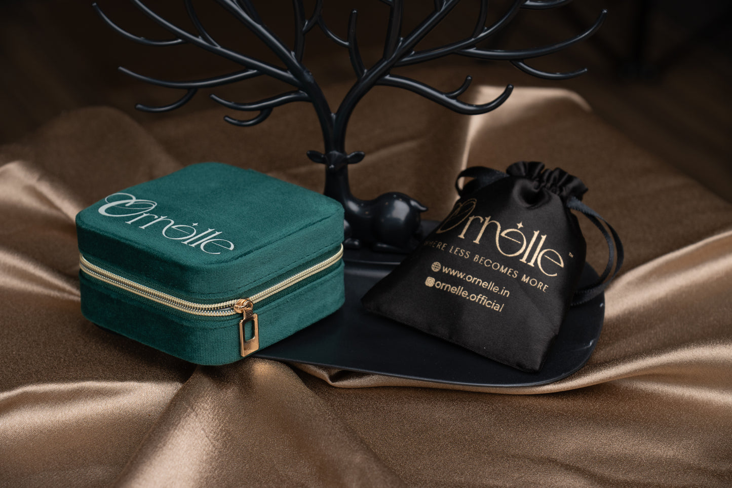 Green Jewelry Organizer