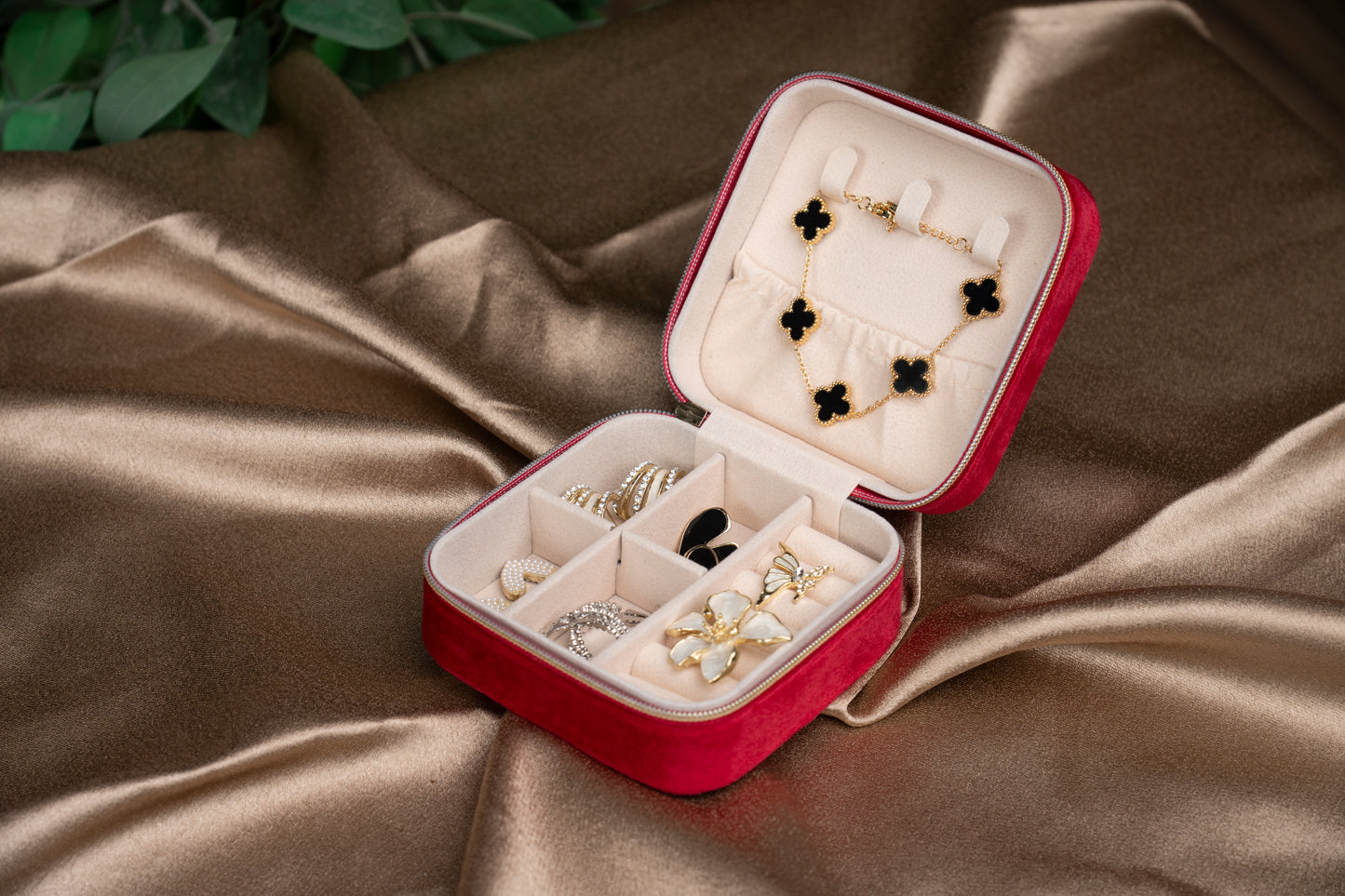 Red Jewelry Organizer