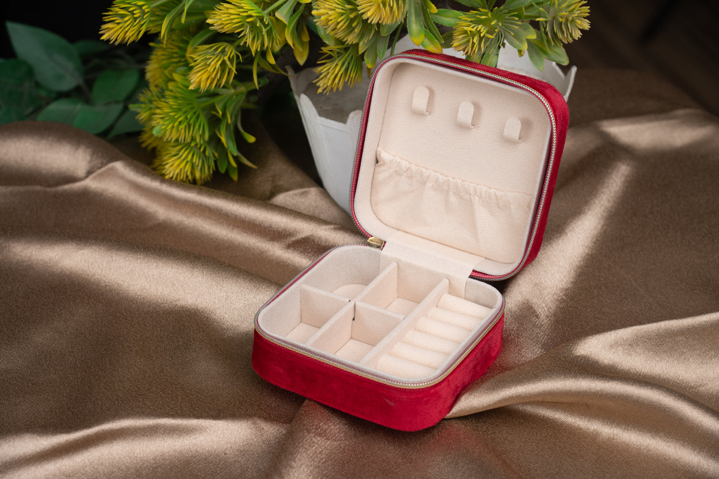 Red Jewelry Organizer