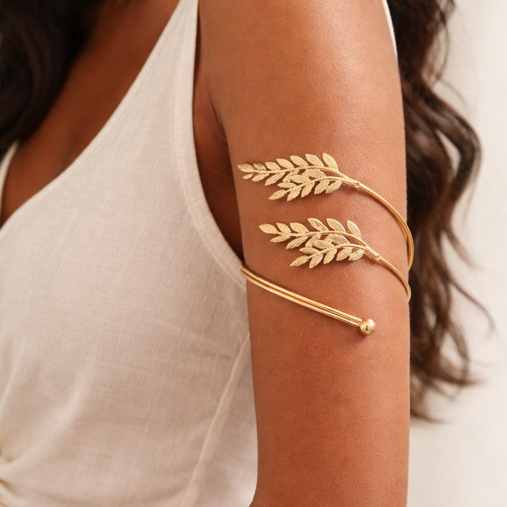 Aurelia Leaf Arm Cuff