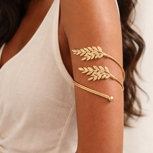 Aurelia Leaf Arm Cuff