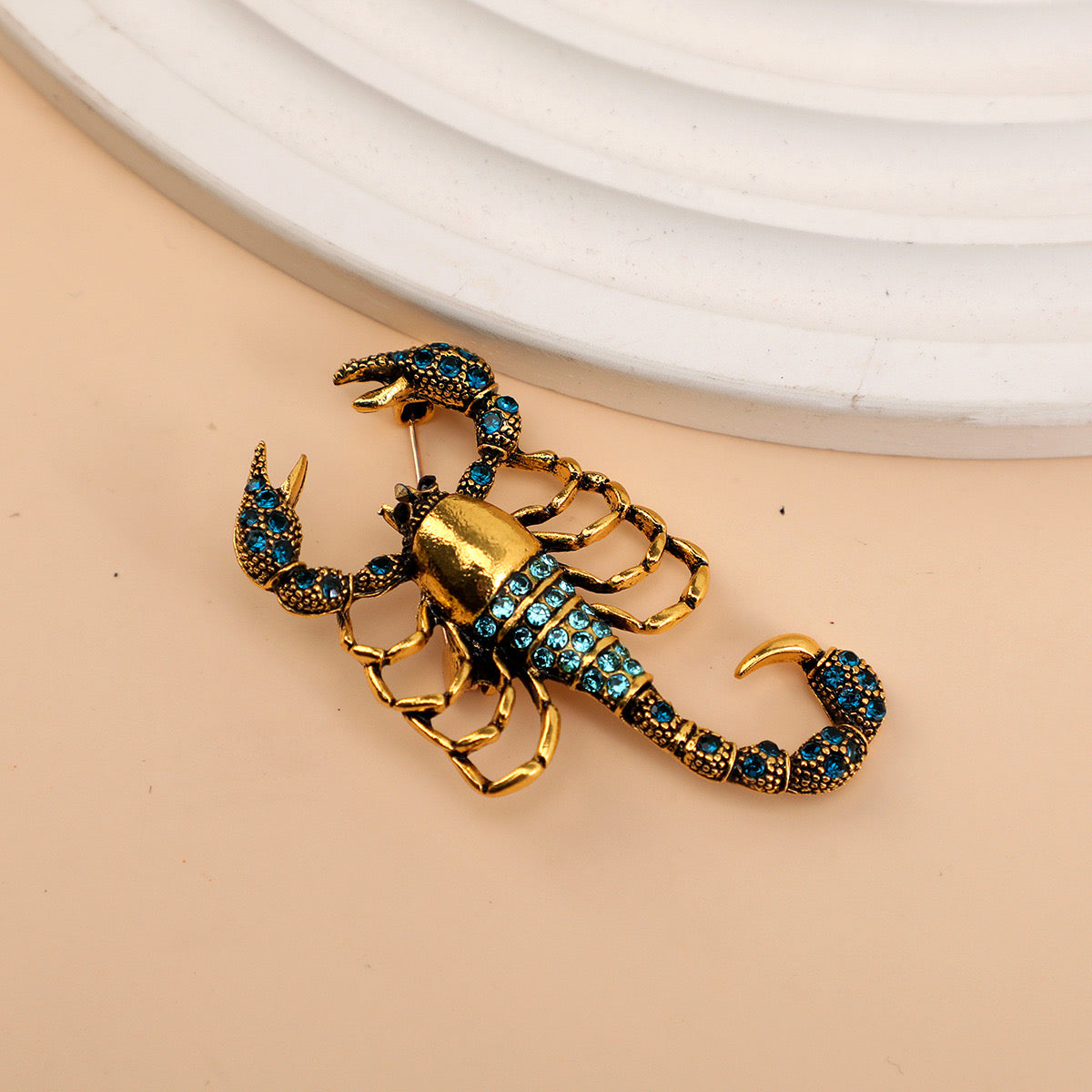 Scorpion Brooch