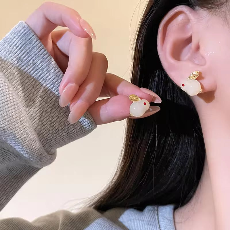 Cute Rabbit Earrings - O2