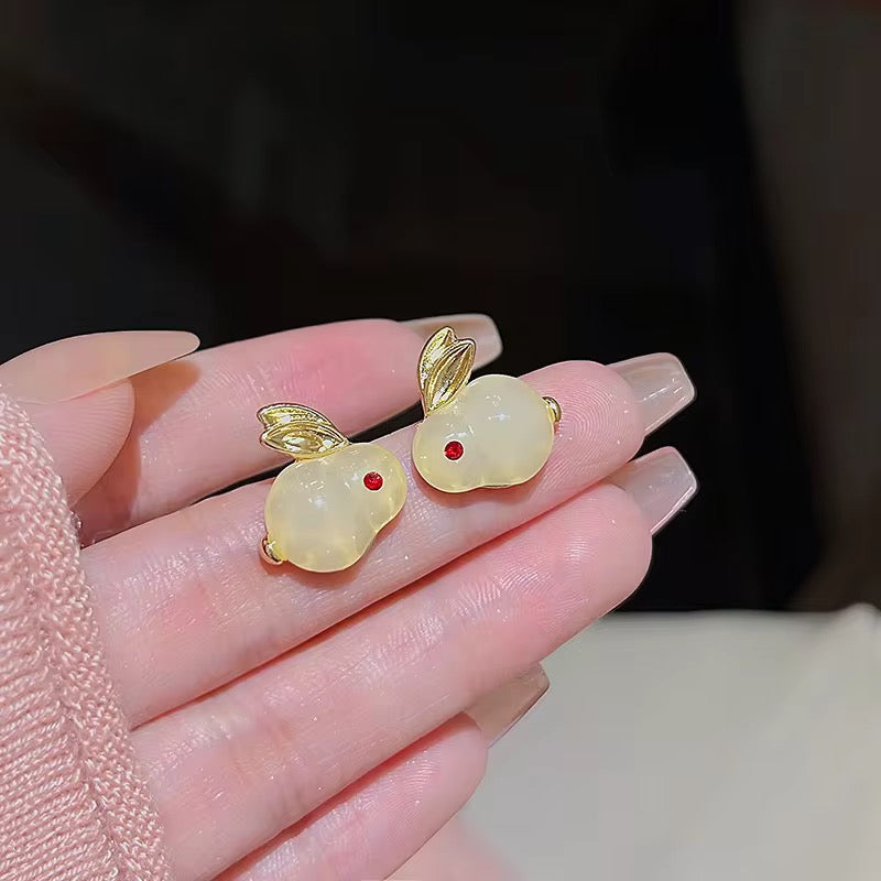 Cute Rabbit Earrings - O2