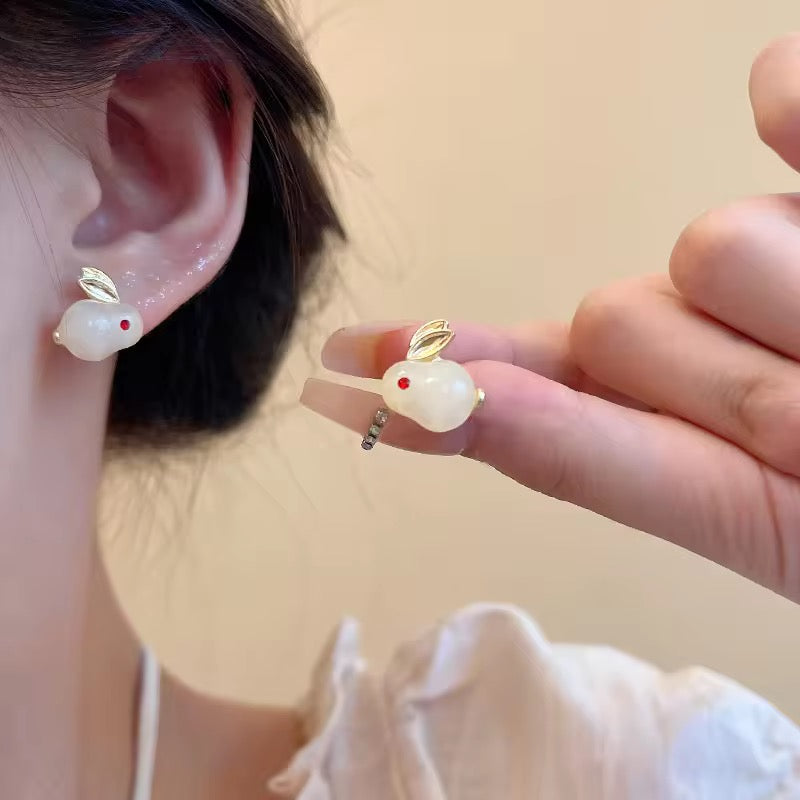 Cute Rabbit Earrings - O2