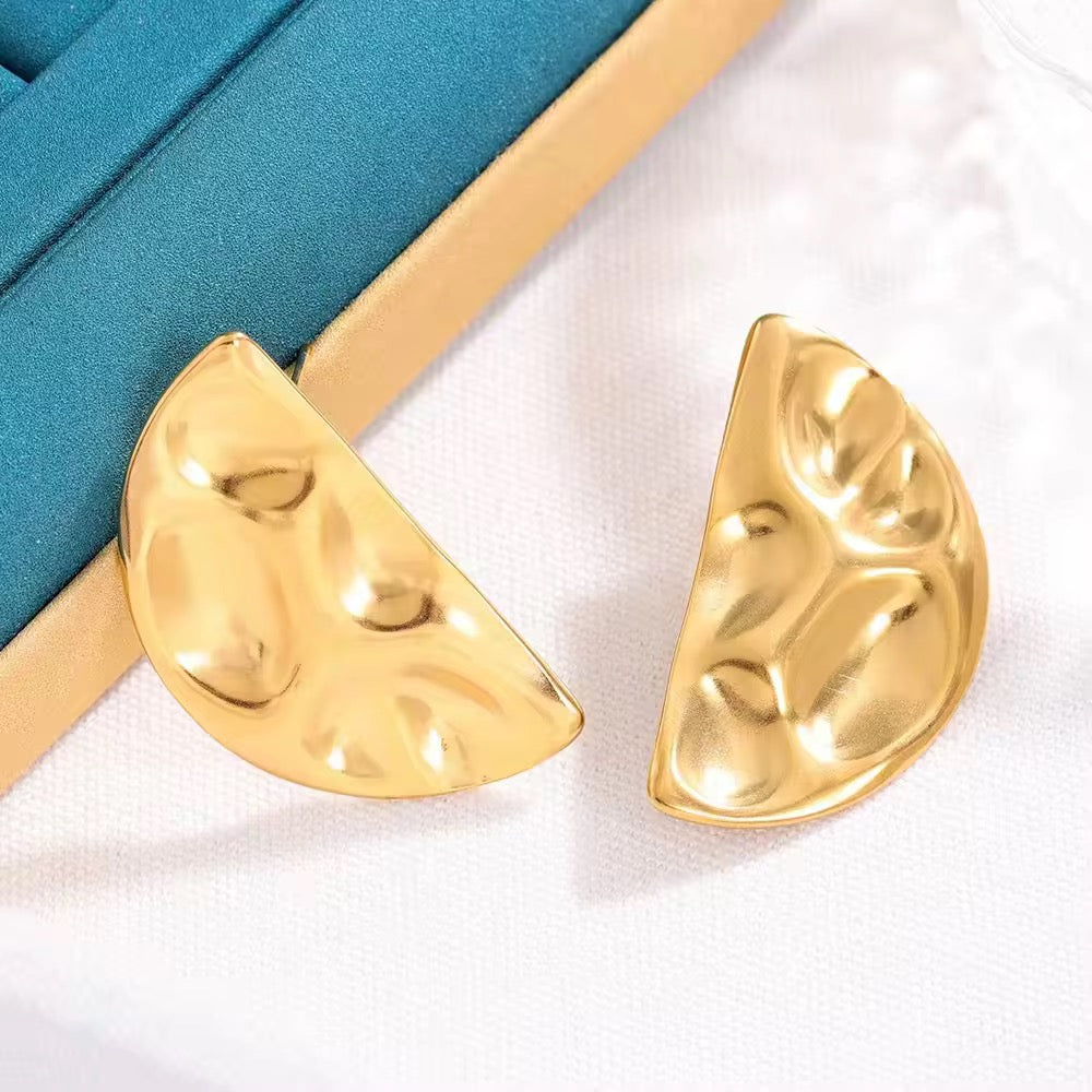 Semi-Circle Earrings - O17