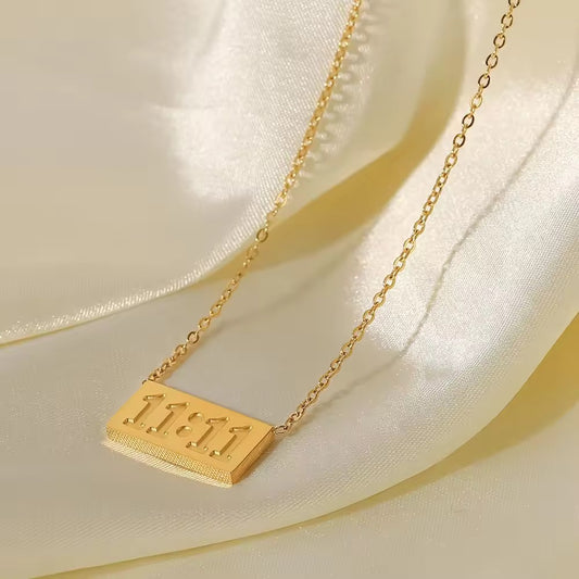 11:11 Pendant Necklace - N13