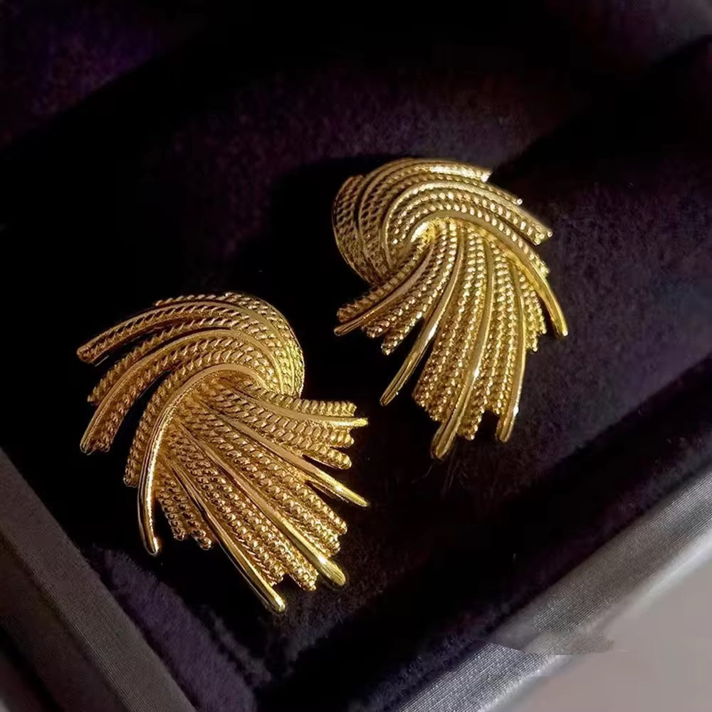 Irregular Rotational Earrings - O30