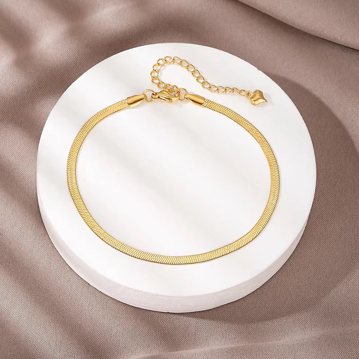 Gold Snake Chain Anklet