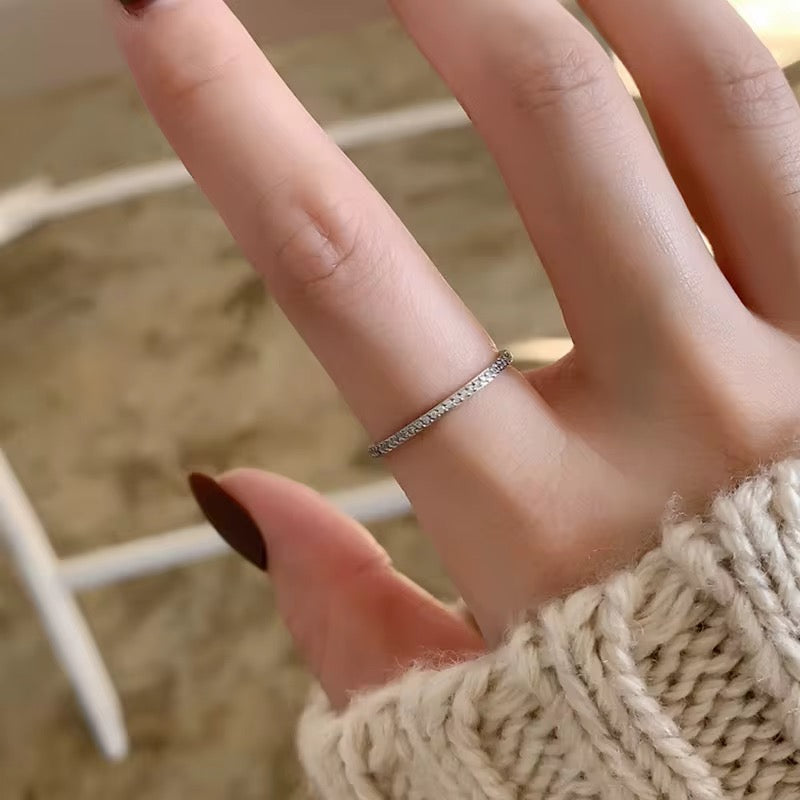 Zircon Silver Ring (R1)