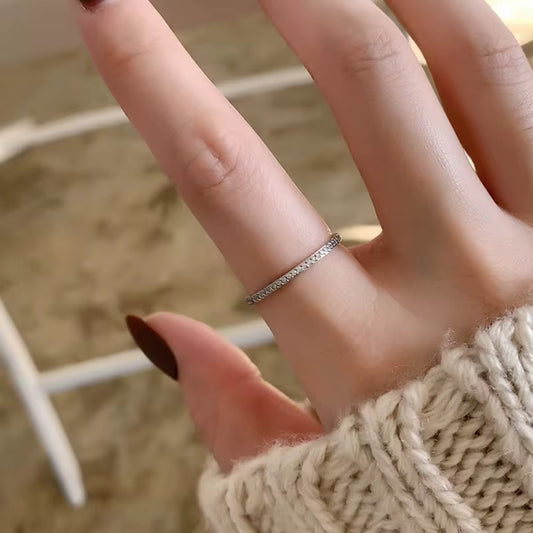 Zircon Silver Ring (R1)