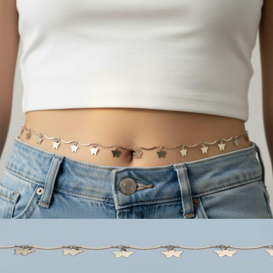 Butterfly Charm Waist Chain