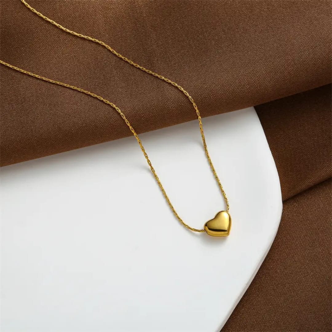 Gold Heart Necklace