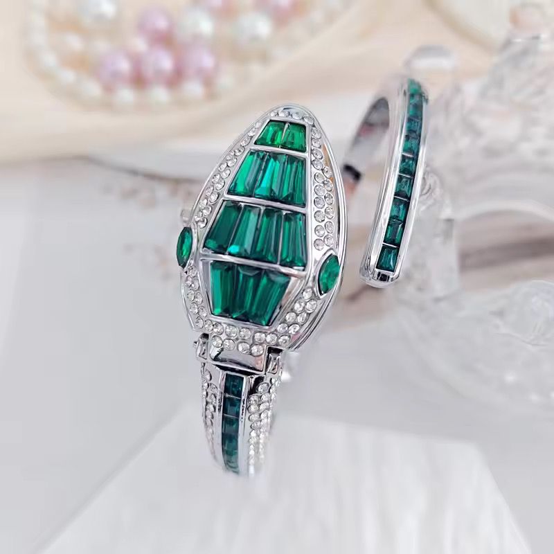 Green Snake Style Watch