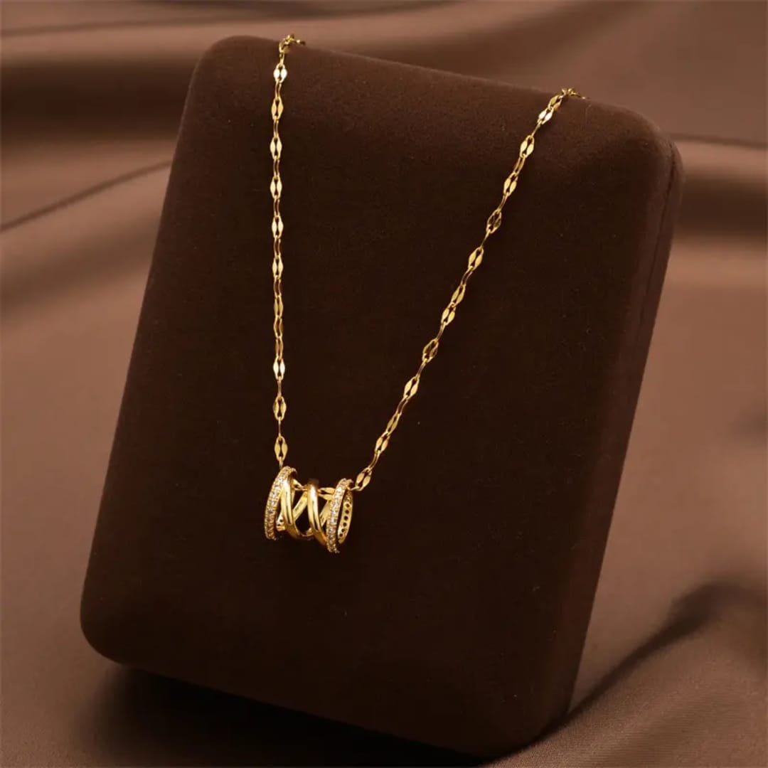Bold Ring Statement Necklace